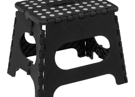 Escalera plegable de plástico con asas surtidas, 22 cm - 186183