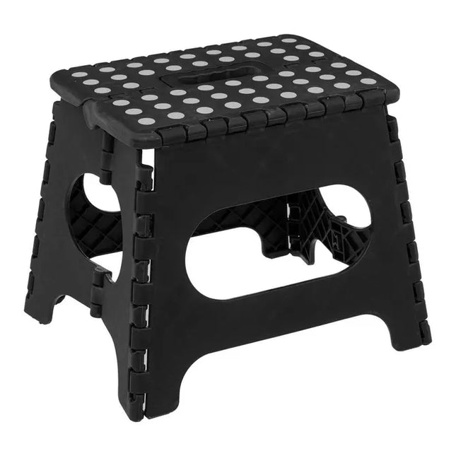 Escalera plegable de plástico con asas surtidas, 22 cm - 186183