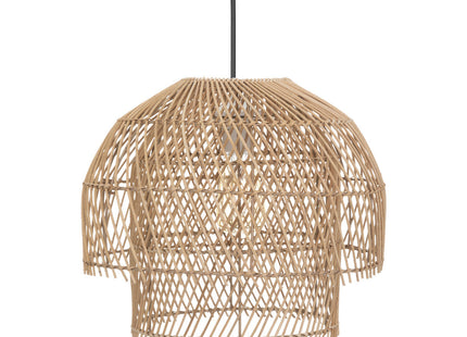 Lámpara suspendida "Kery" de mimbre y metal D38cm - 186387