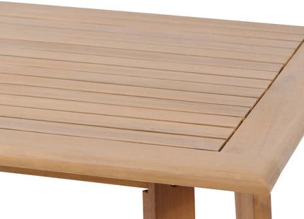 Mesa alta de jardín "Tiwi" de 4 plazas de acacia - 186528