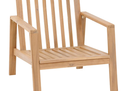 Juego de muebles de jardín de acacia "Tiwi" para 2 personas - 186601