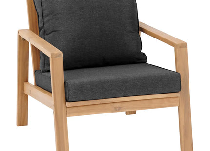 Juego de muebles de jardín de acacia "Tiwi" para 2 personas - 186601