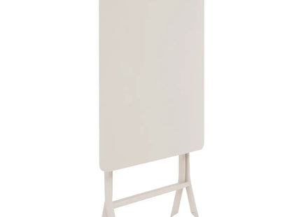 Mesa de jardín plegable cuadrada GREENSBORO Arcilla 2 plazas  - 187013