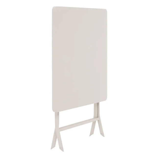 Mesa de jardín plegable cuadrada GREENSBORO Arcilla 2 plazas  - 187013