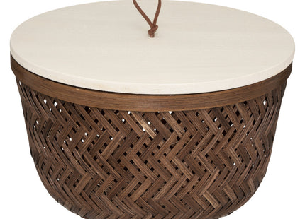 Caja "Ali" en bambú y madera de paulownia M - 187706