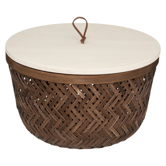 Caja "Ali" en bambú y madera de paulownia P - 187706