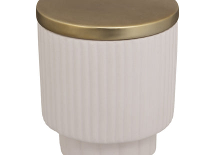 Caja cerámica decorativa D11,5cm - 187732