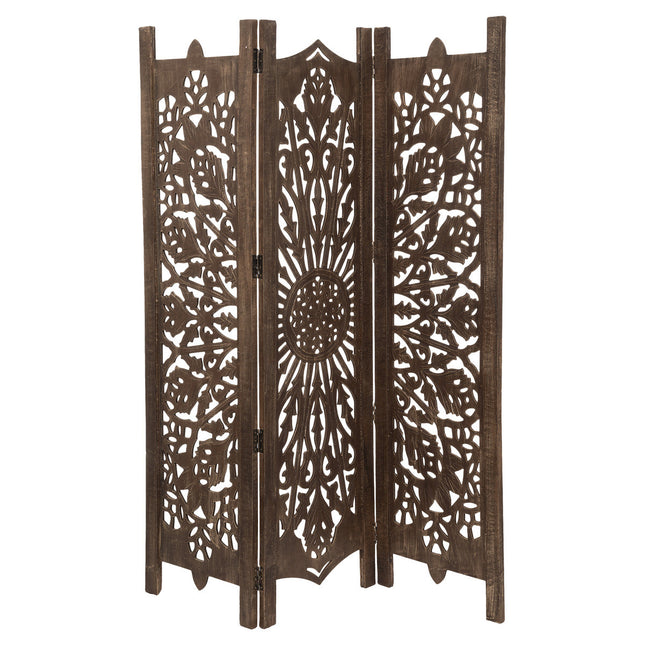 Mampara "Night" en madera de mango A169cm - 187755