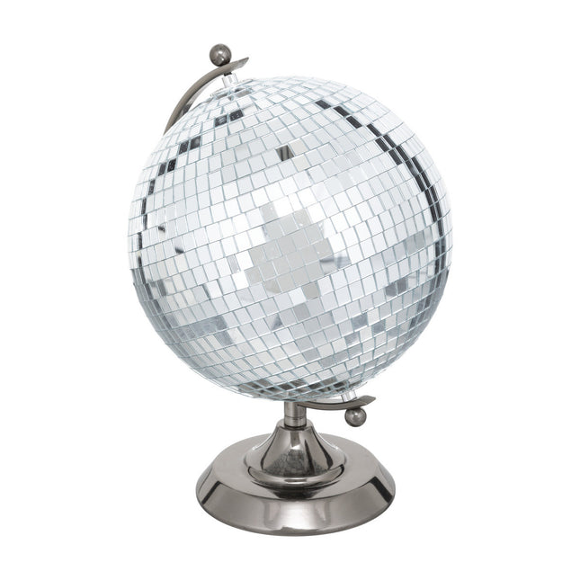 Objeto decorativo Bola de discoteca plateada D20 x A30 - 187906A