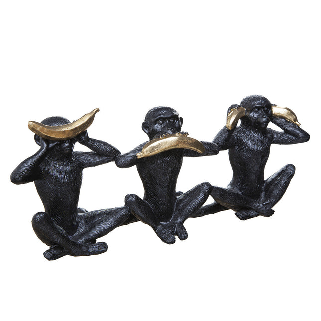 Estatuilla 3 Monos en resina L40cm - 187933