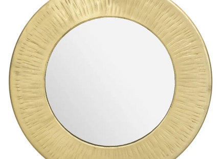 Espejo "Romy" en metal martillado - 187979