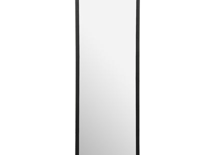 Espejo de pared "Lola" estilo industrial de metal negro 45x150 - 187982