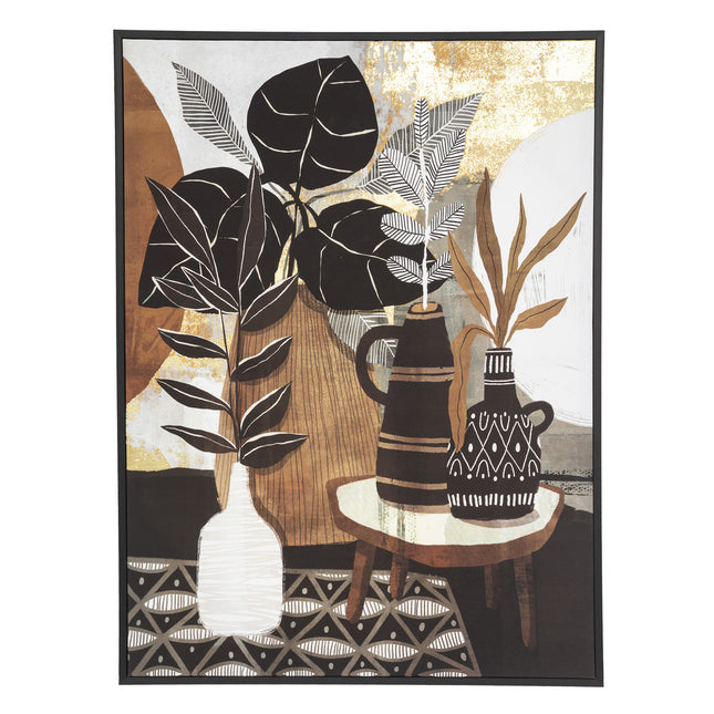 Cuadro impreso y enmarcado "Planta" 58x78cm - 188055