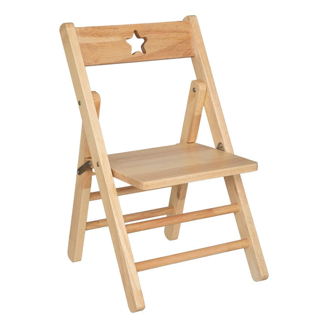 Silla plegable infantil natural - 188243A