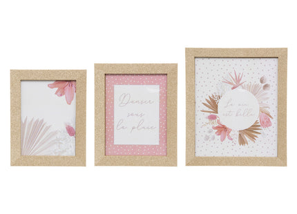 Set de 3 marcos de fotos infantil - 188290