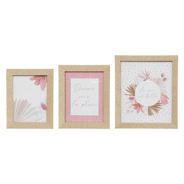 Set de 3 marcos de fotos infantil - 188290
