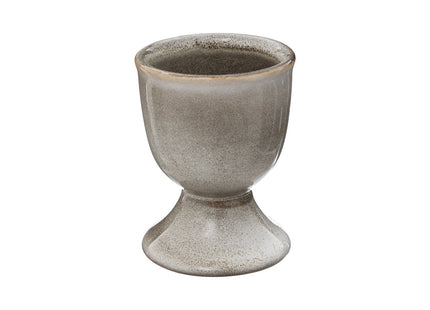 Huevera "Callie" de cerámica color topo A7cm - 188419B