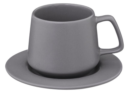 Taza "Trapecio" + Platillo 20 cl - 188442