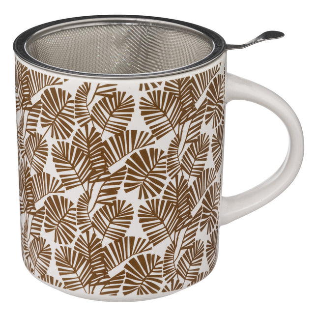 Taza de porcelana "Rivi"  Tetera de hierbas 35cl - 188447