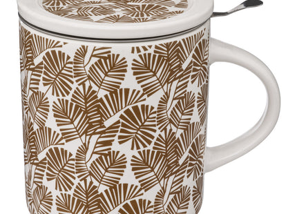 Taza de porcelana "Rivi"  Tetera de hierbas 35cl - 188447