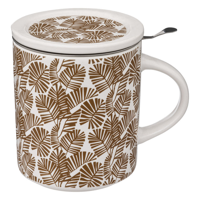 Taza de porcelana "Rivi"  Tetera de hierbas 35cl - 188447