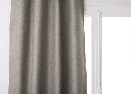 Cortina aislante opaca gris 140x260cm - 188585B