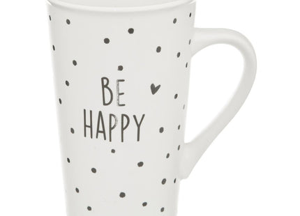 Taza de porcelana "Happy" 50cl - 188801