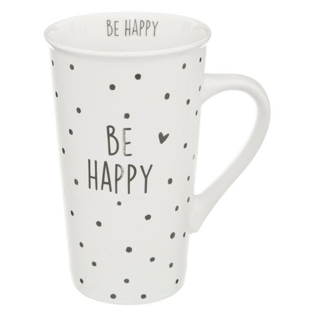 Taza de porcelana "Happy" 50cl - 188801