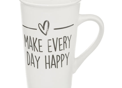 Taza de porcelana "Happy" 50cl - 188801