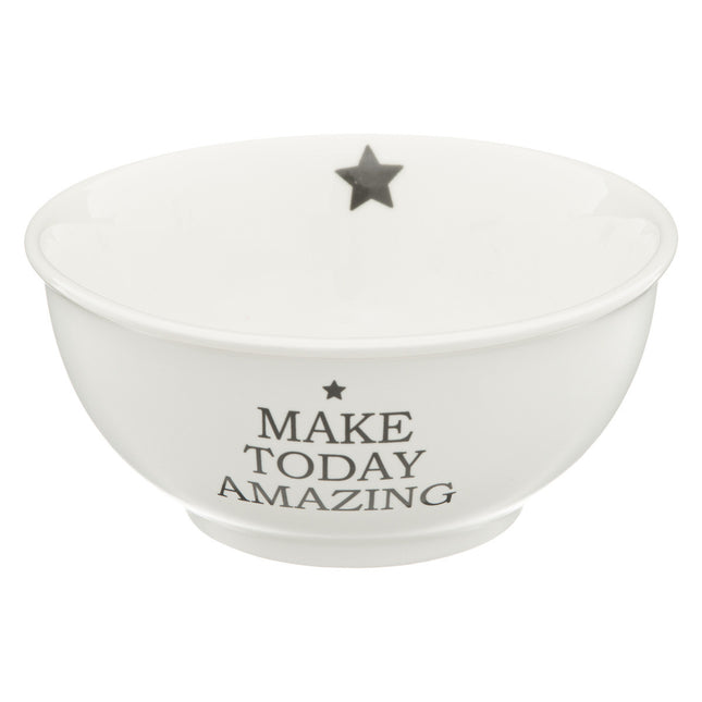 Bol "Happy" de porcelana 50 cl - 188803