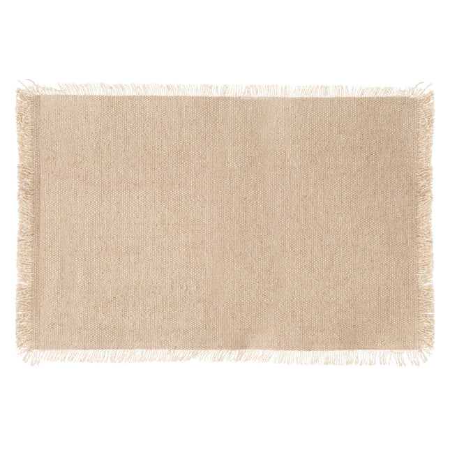 Individual "Maha" de algodón 45x30 beige - 188807A