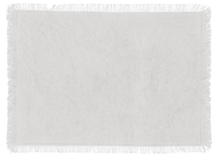 Individual "Maha" de algodón 45x30 blanco - 188807E