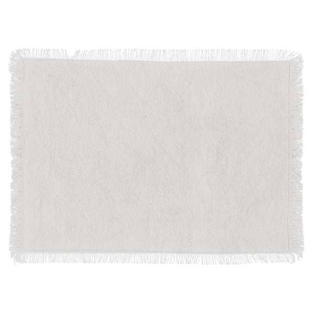 Individual "Maha" de algodón 45x30 blanco - 188807E