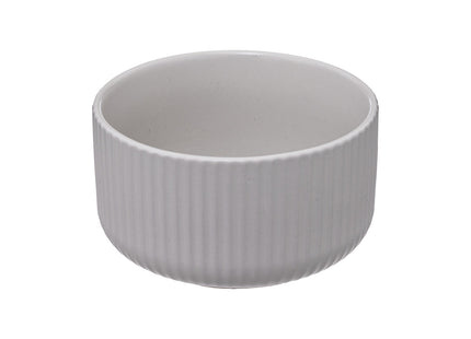 Mini Bol Loza estriada Blanca 42 CL - 188846C