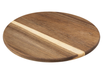 Bandeja giratoria de madera de acacia D30cm - 188887