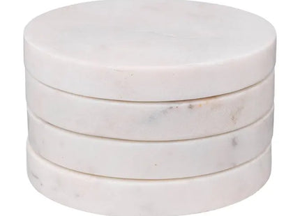Juego de 4 posavasos "Sublima", 10 cm de diámetro - 188890A