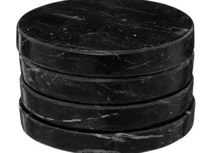 Juego de 4 posavasos "Sublima", 10 cm de diámetro - 188890B