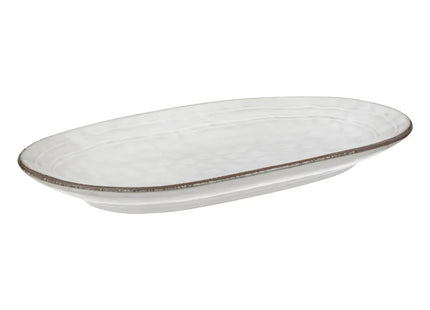 Plato "Flor" 30x18cm azul - 188962B