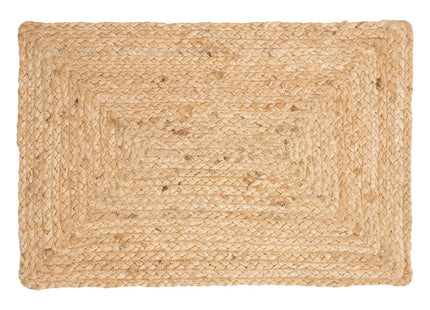 Individual de yute rectangular 45x30cm - 189079