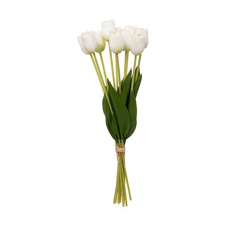 Ramo de tulipanes blanco, 48cm - 189139