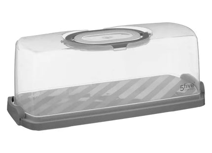 Caja de plástico para pasteles, 33x16 cm - 189340