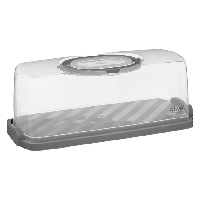 Caja de plástico para pasteles, 33x16 cm - 189340