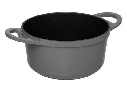 Olla de vapor D24cm de aluminio fundido gris - 189457A