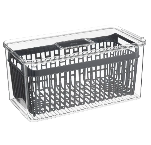 Organizador de nevera "Tidy" 32X16 gris - 189618