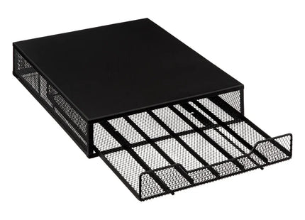 Porta cápsulas x60 con cajón negro "Mayaj" - 189682