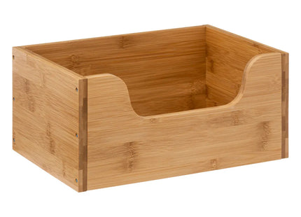 Caja de bambú pequeña apilable - 189726