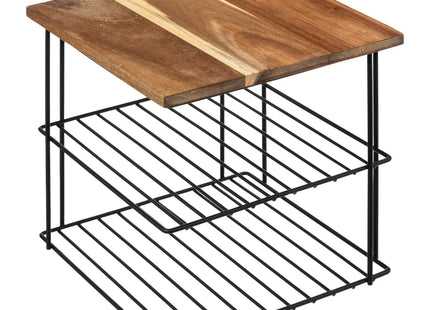 Estante esquinero 2 niveles  24x24cm - 189869