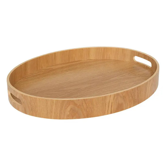 Bandeja ovalada 43x33,5cm álamo - 190039