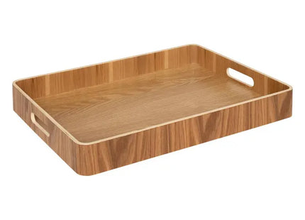 Bandeja rectangular de álamo de 43x33,5 cm - 190040
