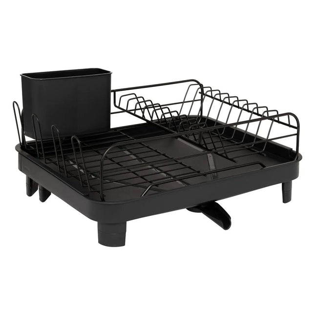 Escurridor extensible de metal negro - 190065